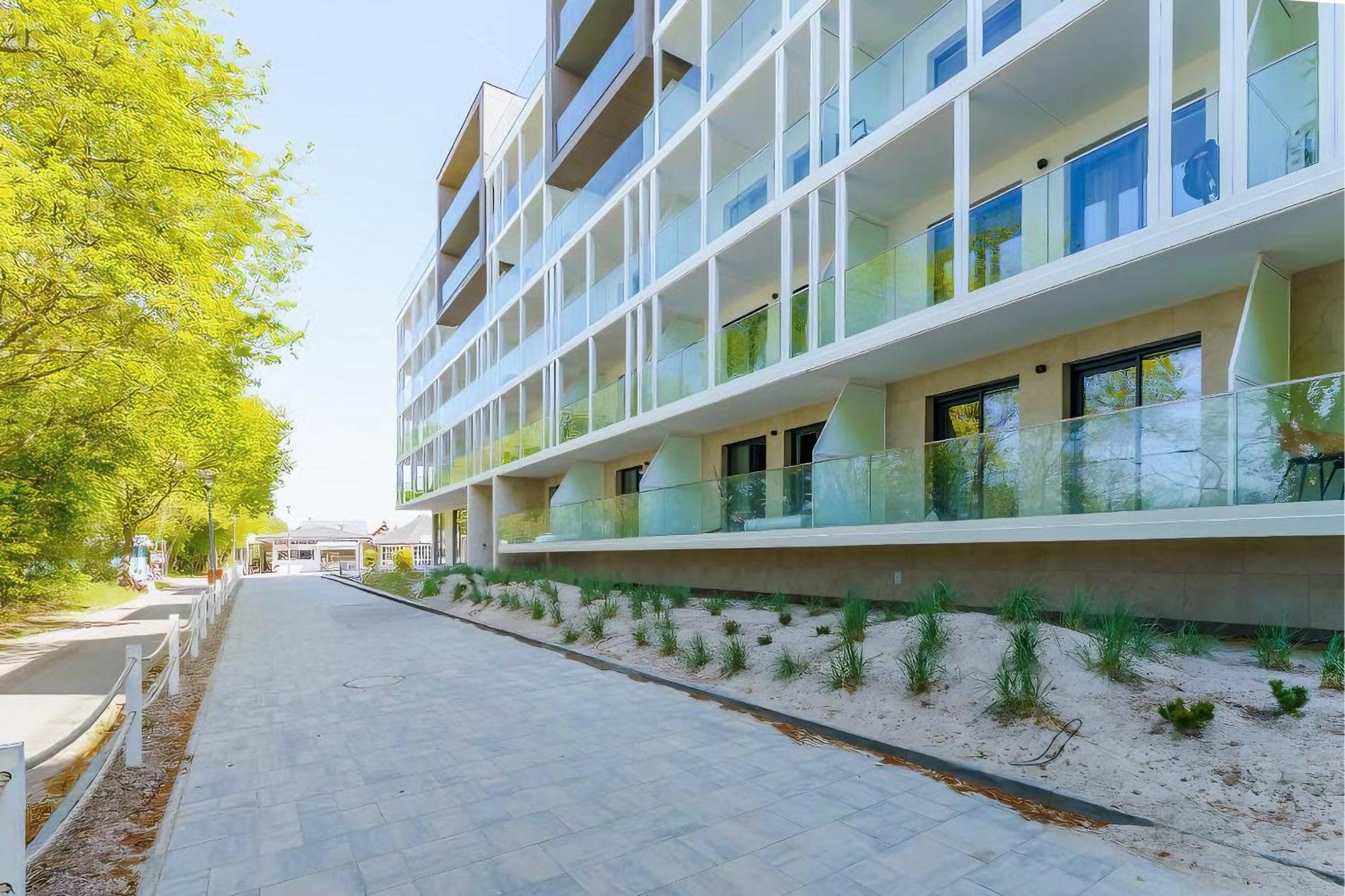 Apartament 018 Tuz Przy Plazy Z Tarasem I Parkingiem Perlowa Przystan Sianozety Esterno foto